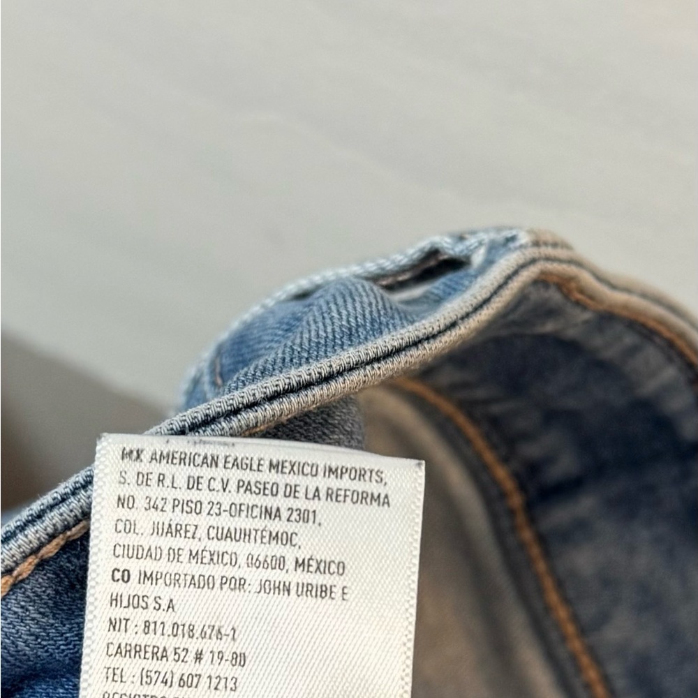 American Eagle Outfitters Blue Jean Shorts - Picture 9 of 13